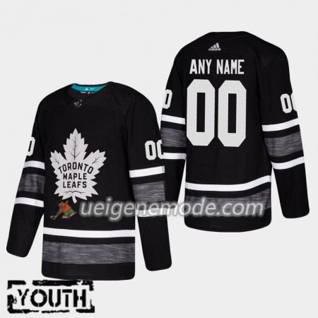 Kinder Eishockey Toronto Maple Leafs Trikot Custom 2019 All-Star Adidas Schwarz Authentic